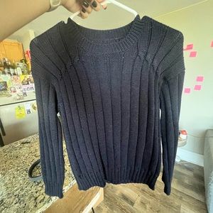 Prada cord knit sweater